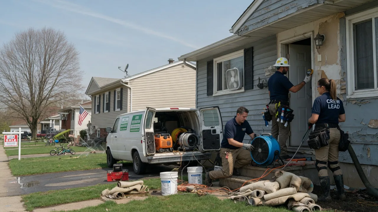Flood Cleanup in Whitesboro, TX near me